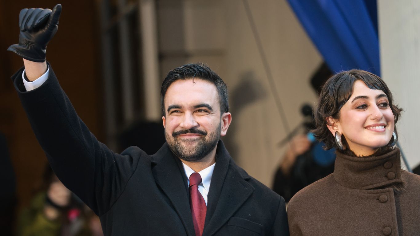 Photo highlights from Mamdani's 1st day in office as he vows to govern NYC "audaciously"