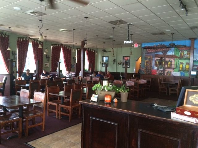 interior of little piece of havana cuban charlotte restaurant