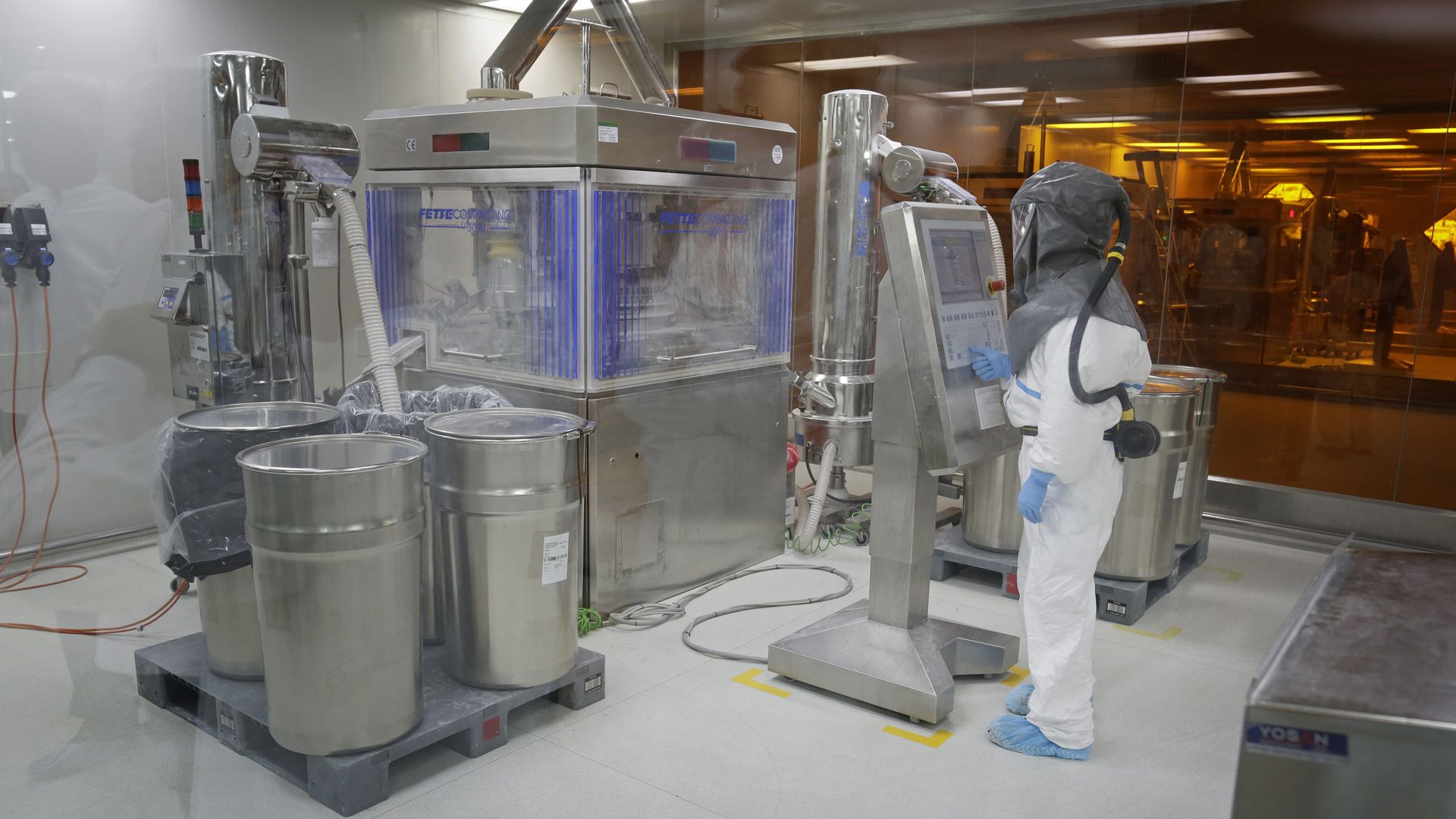  Teva Pharmaceuticals’ factory in Jerusalem, Israel.