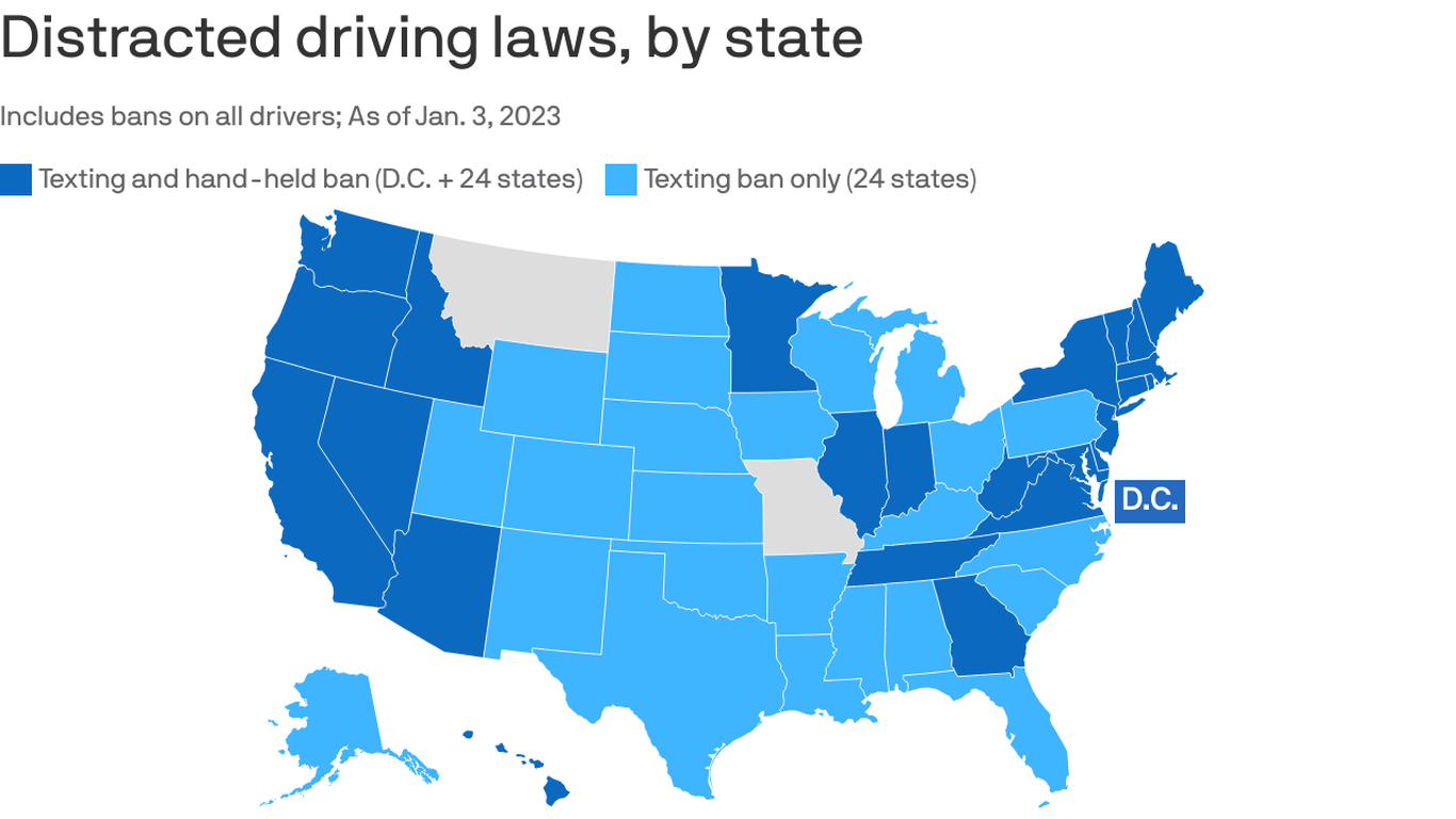Ohio to ban texting while driving Axios Columbus
