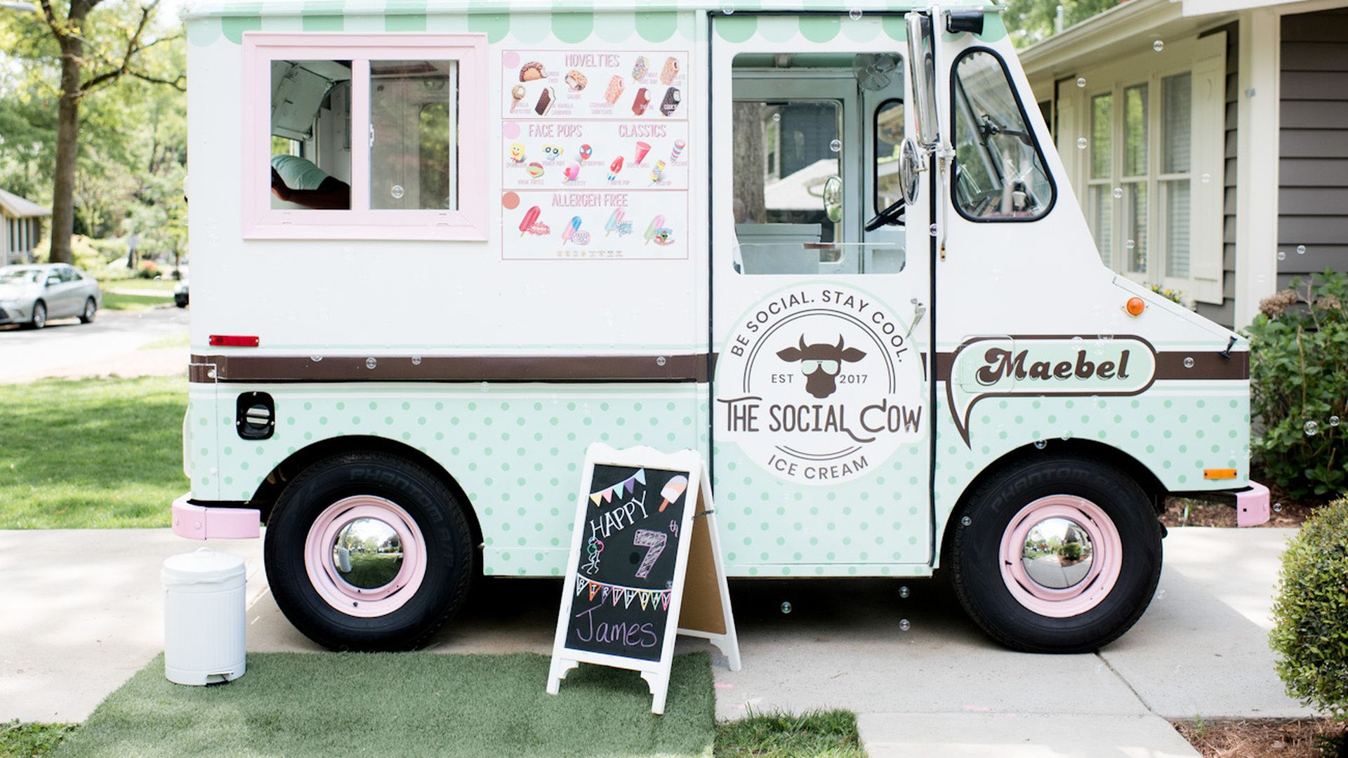 The Social Cow Ice Cream Truck