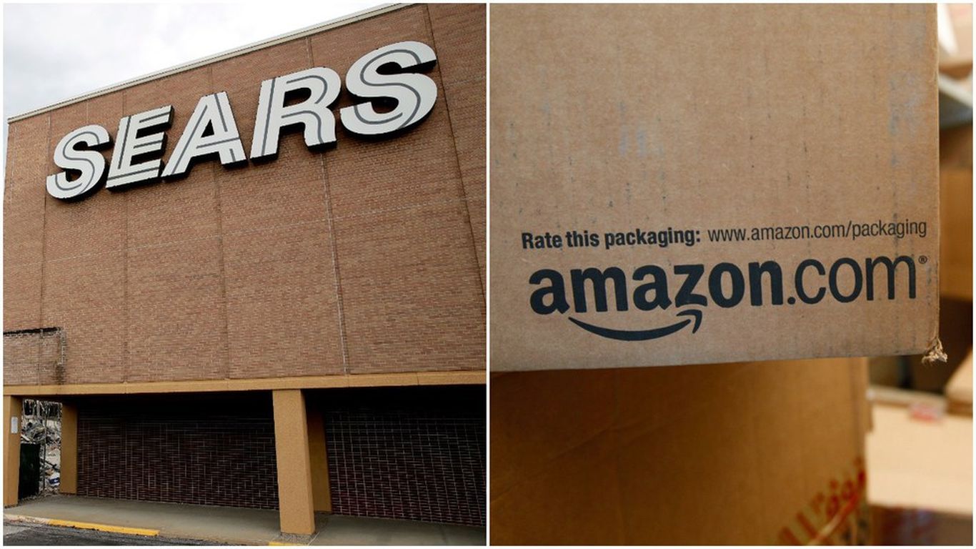 Sears makes the jump Will sell Kenmore appliances on Amazon