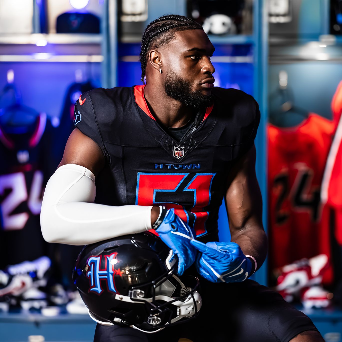 Houston Texans unveil new fan inspired uniforms Axios Houston