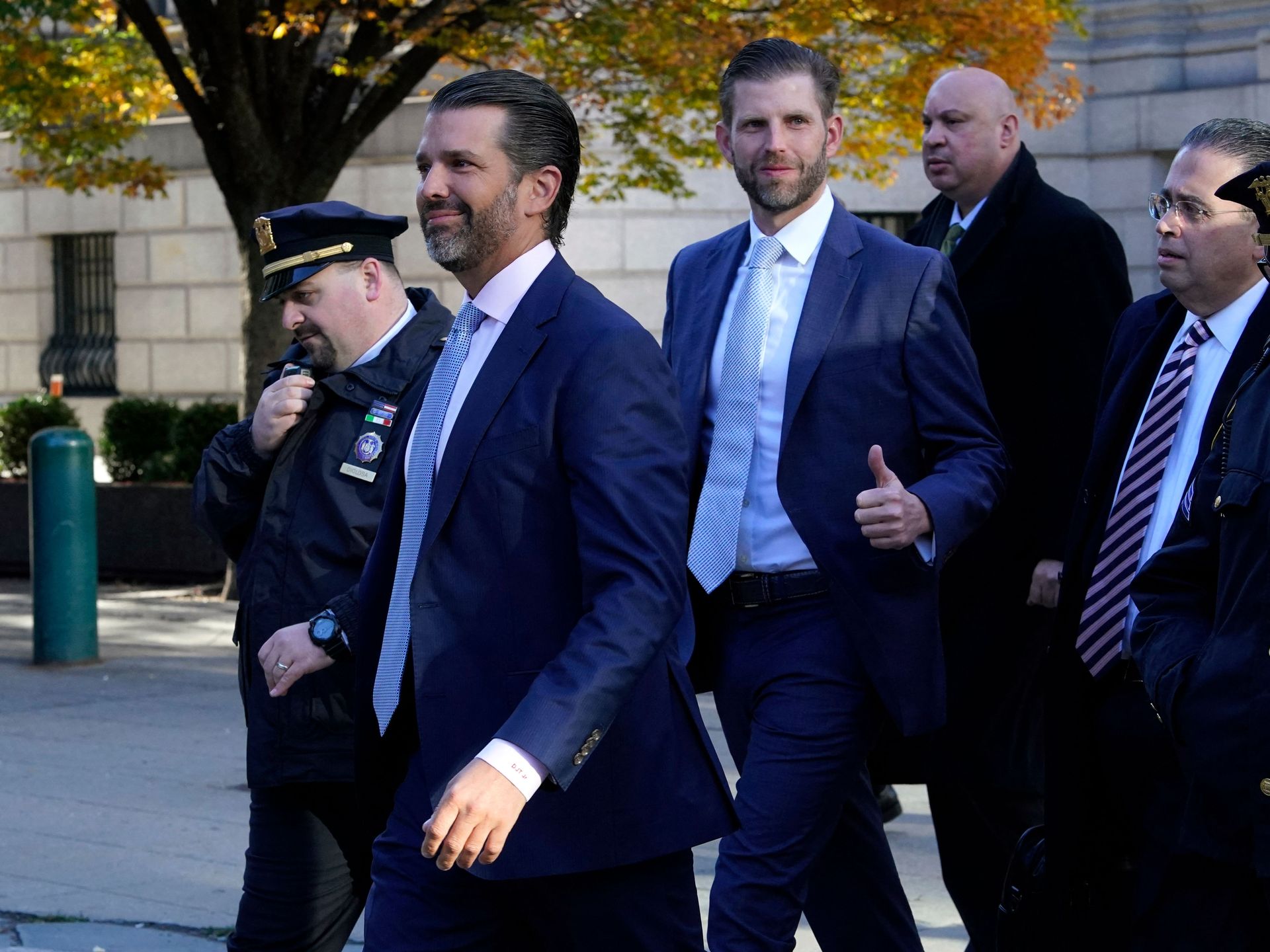 Trump brothers Eric and Don Jr. become key players in ...