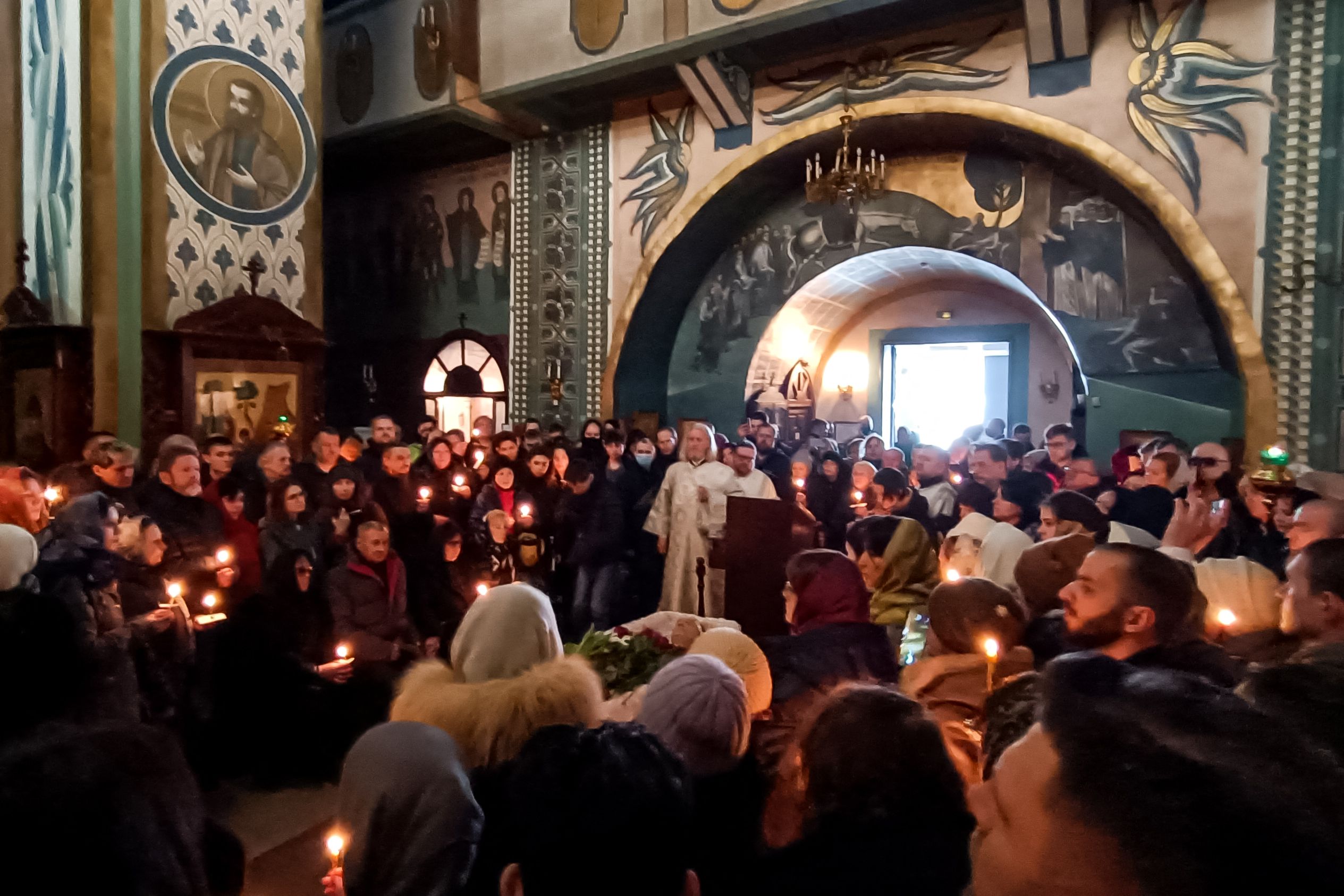 In Photos: Thousands Of Russians Mourn Navalny At Moscow Funeral