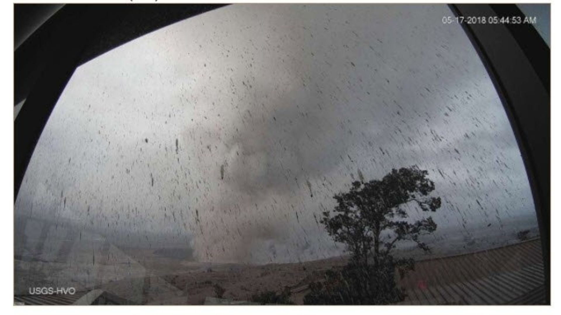 Kilauea's ash plume