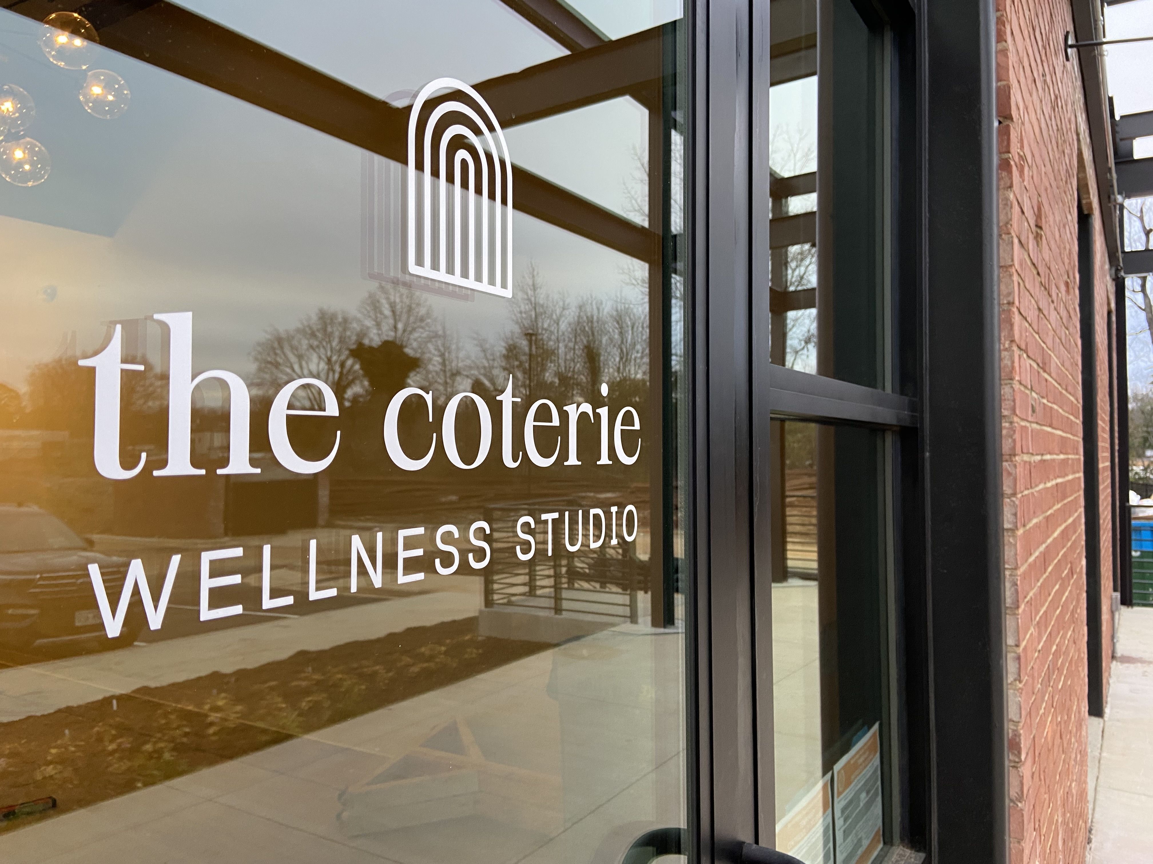 The Coterie sign. 