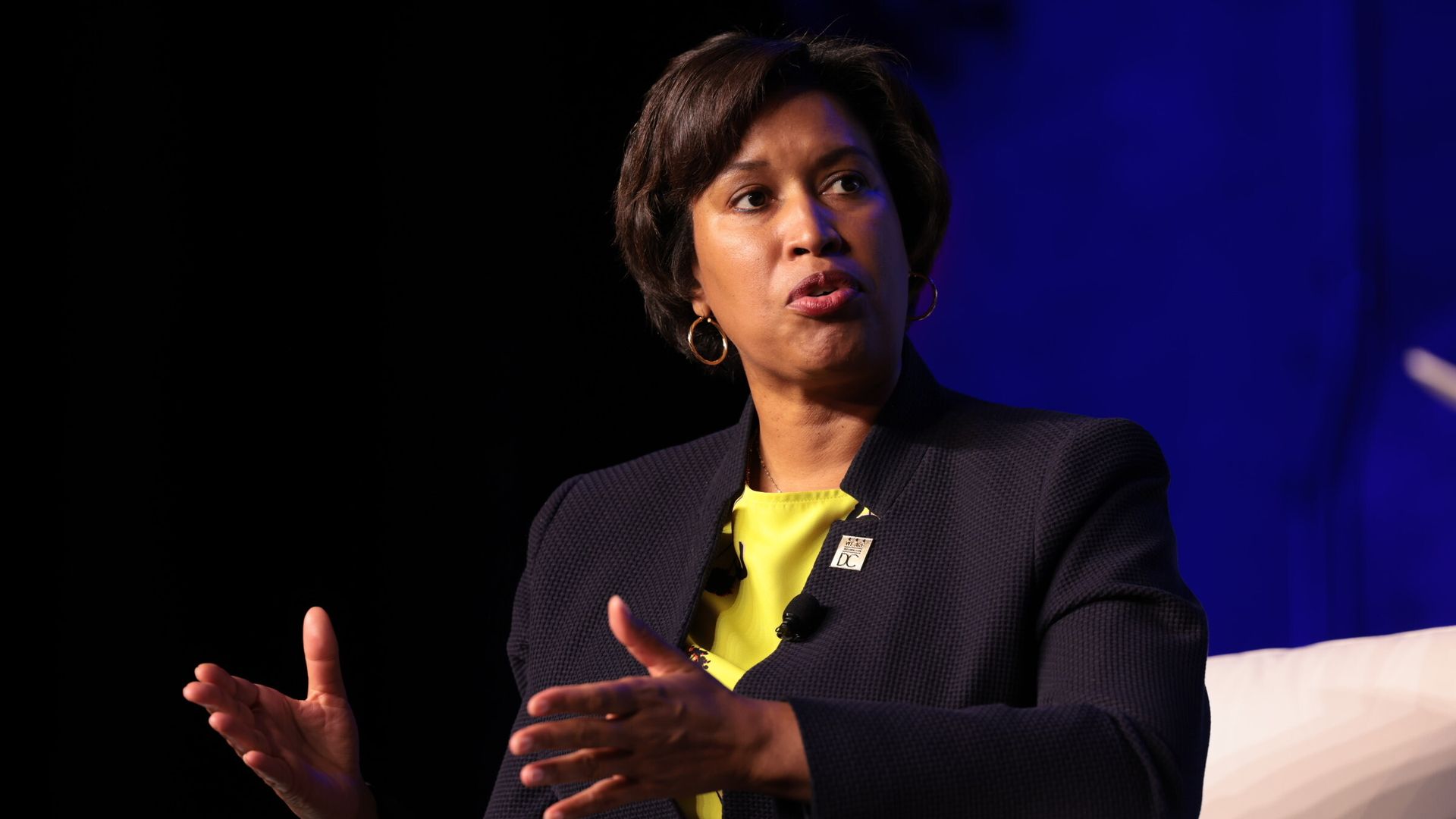 Muriel Bowser speaking