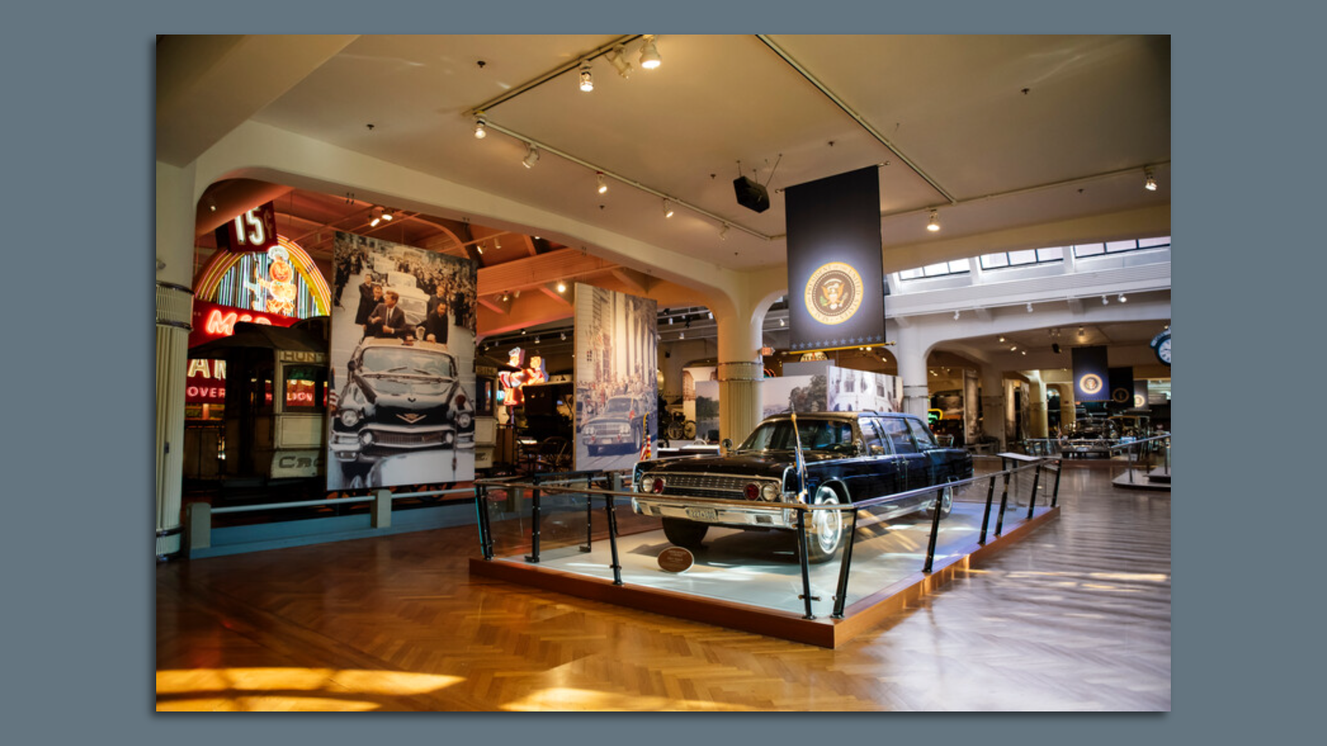 JFK limo at the Henry Ford Museum of American Innovation