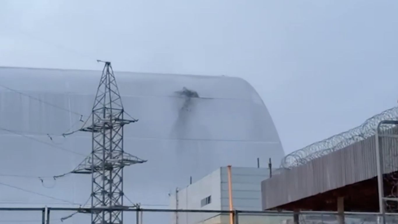Russia denies its drone targeted Chernobyl nuclear power plant in Ukraine