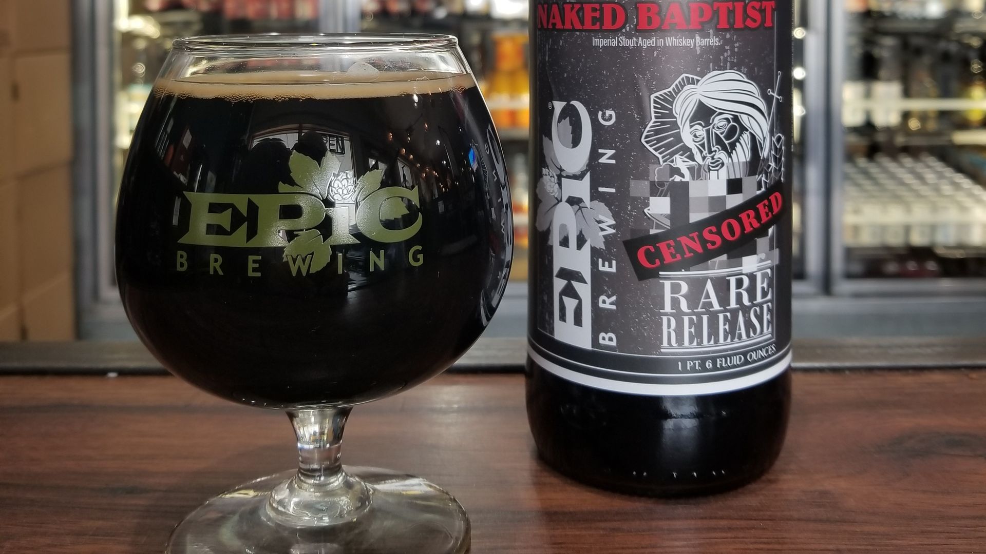 Epic Brewing's Naked Baptist. Photo courtesy of Epic Brewing