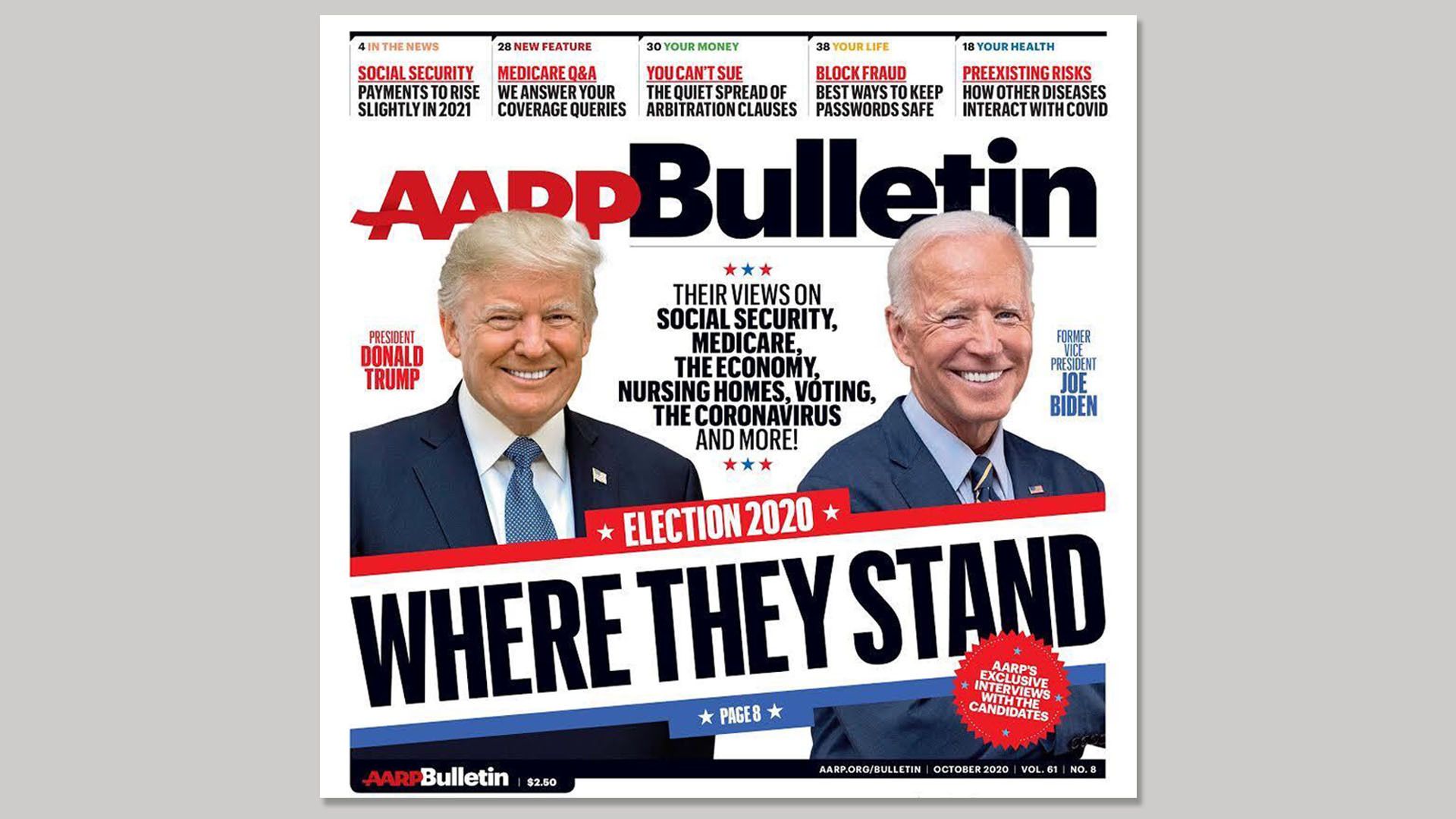 cover of AARP bulletin
