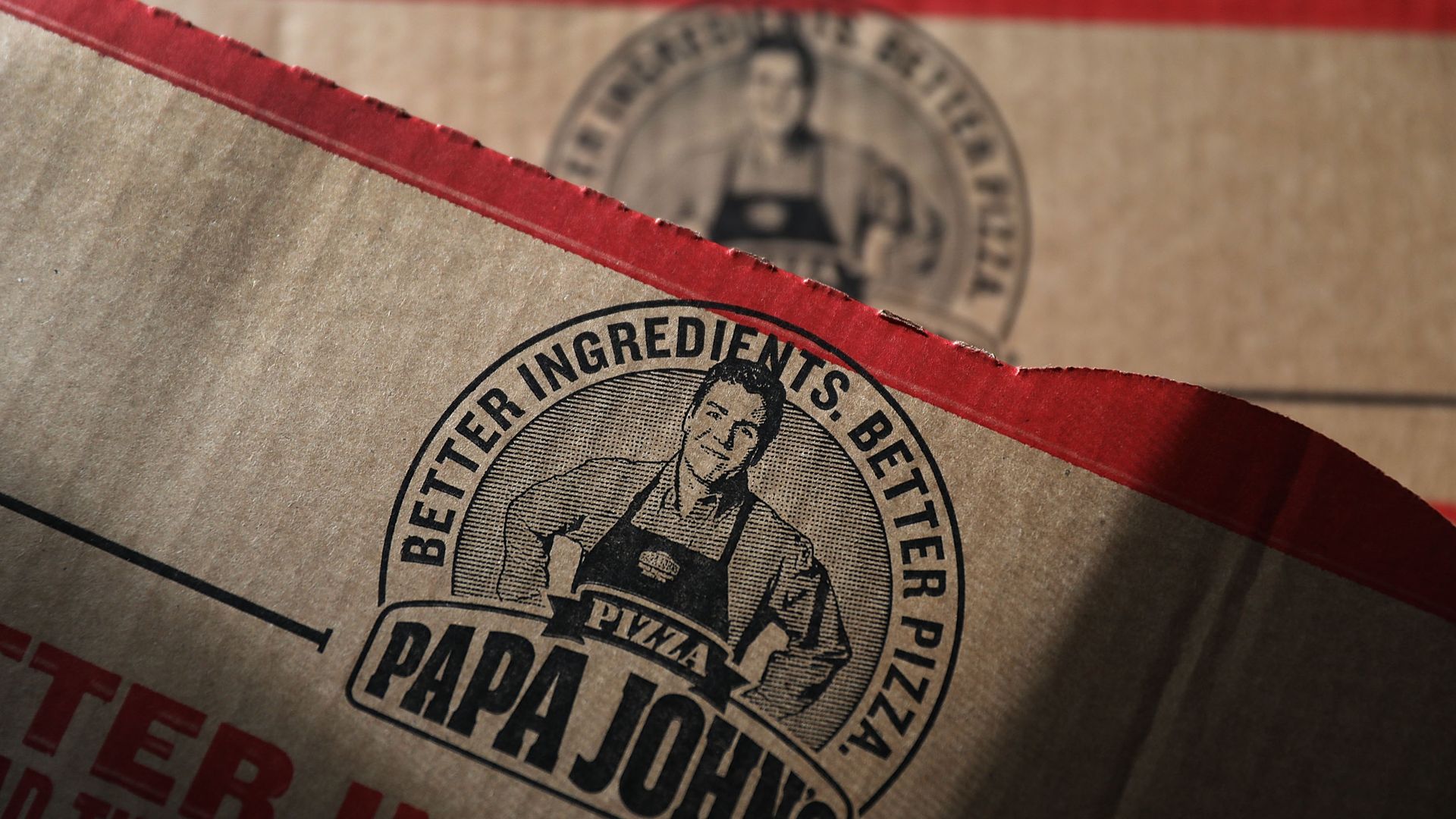 Papa John's pizza boxes