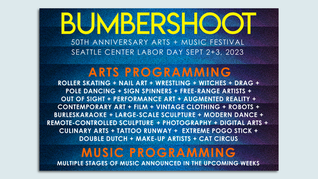 Bumbershoot Festival Will Return To Seattle In 2023, With Tickets On ...