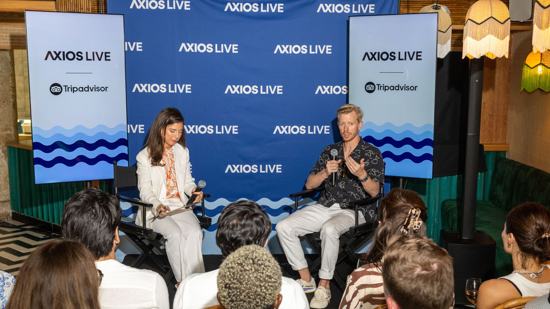 Sara Fischer in conversation with Steve Huffman.