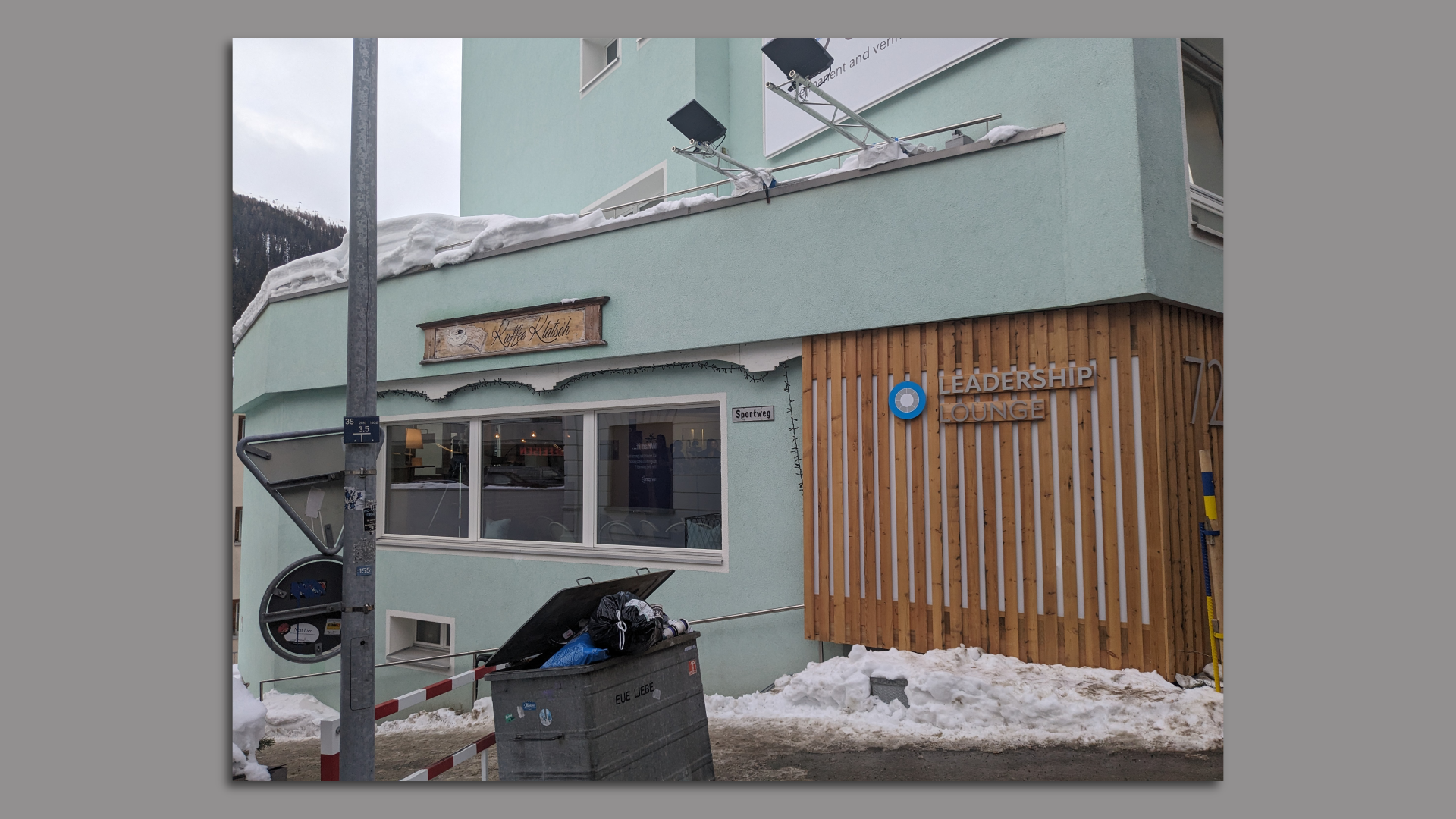 The Kaffee Klatsch in Davos