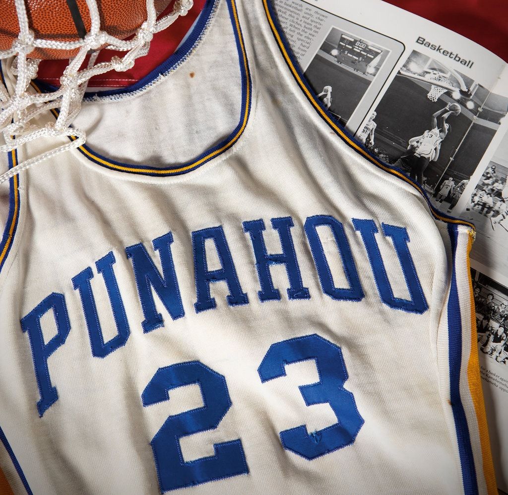 Obama's high school jersey