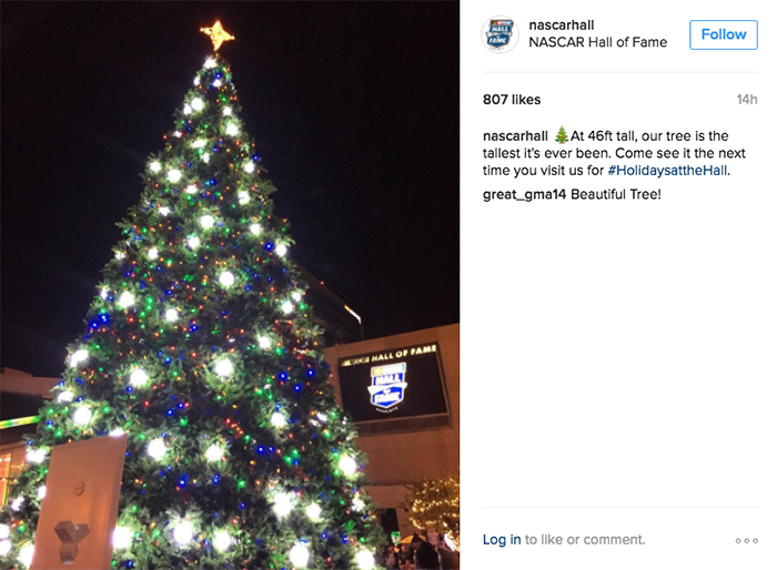 @nascarhall via Instagram