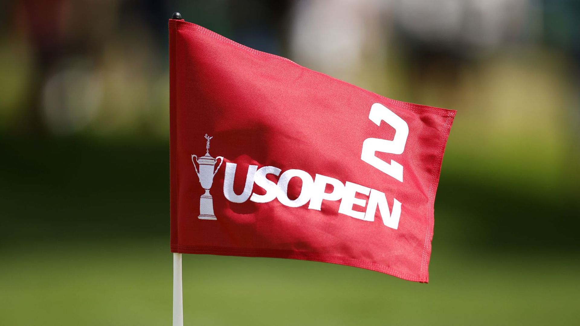 A U.S. Open pin flag.