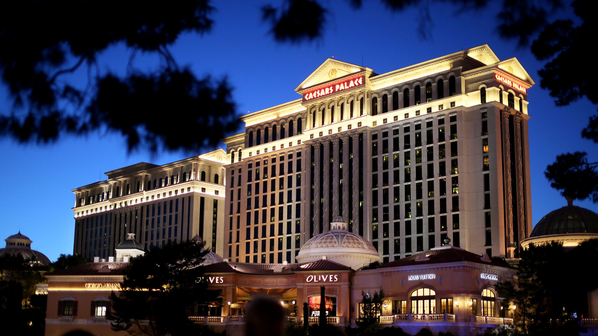 Casino security on the Las Vegas Strip