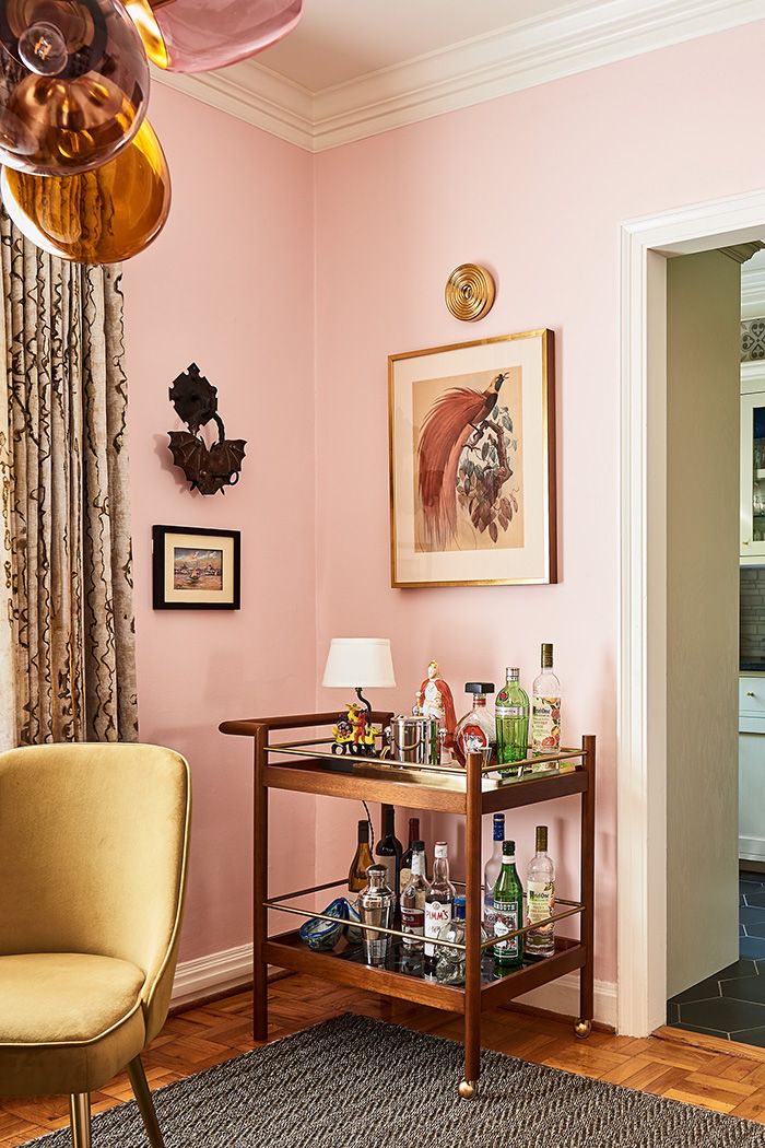 1121 Myrtle Ave #27. bar cart