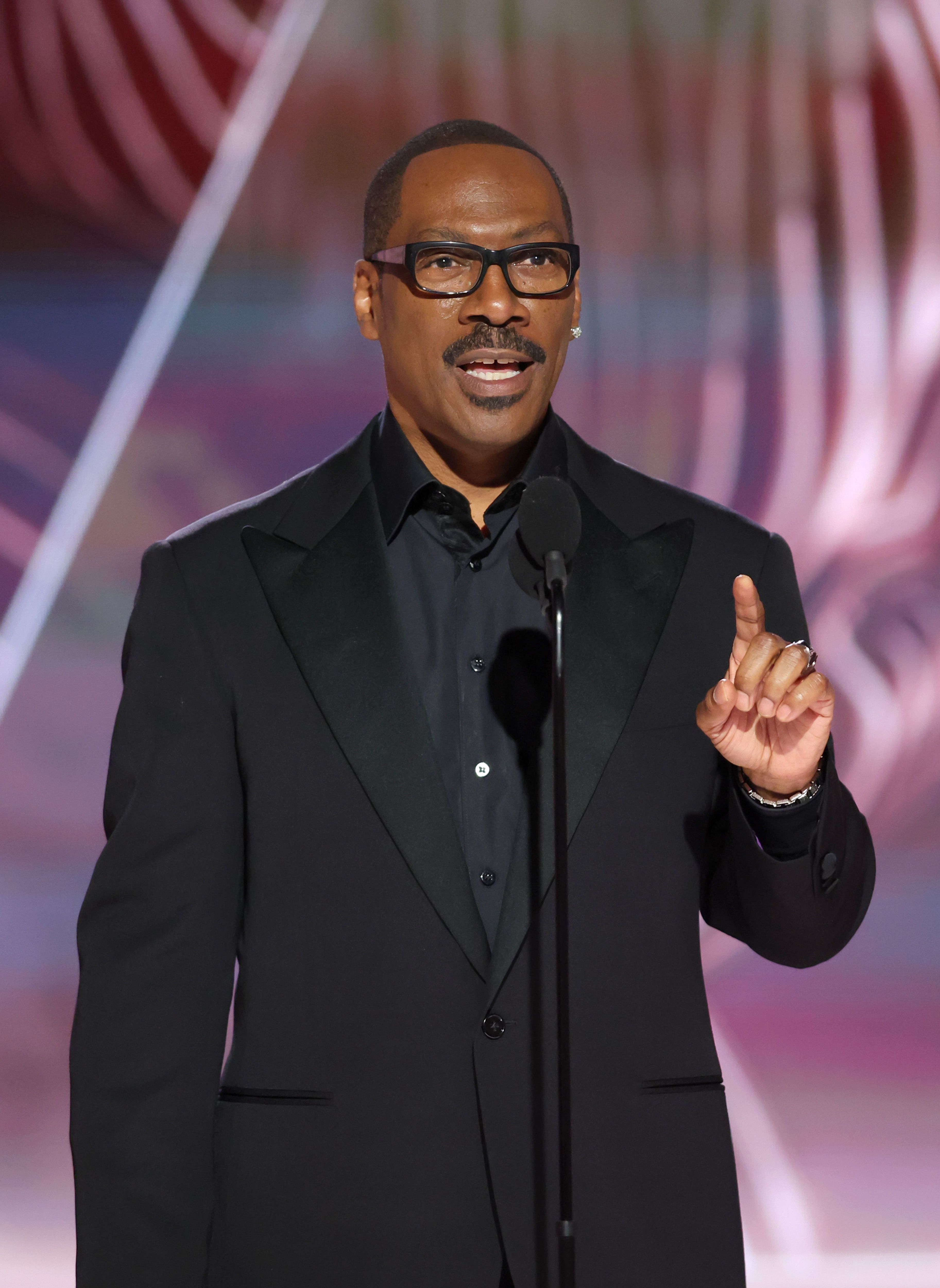 Honoree Eddie Murphy accepts the Cecil B. DeMille Award onstage at the 80th Annual Golden Globe Awards held at the Beverly Hilton Hotel on January 10, 2023 in Beverly Hills.
