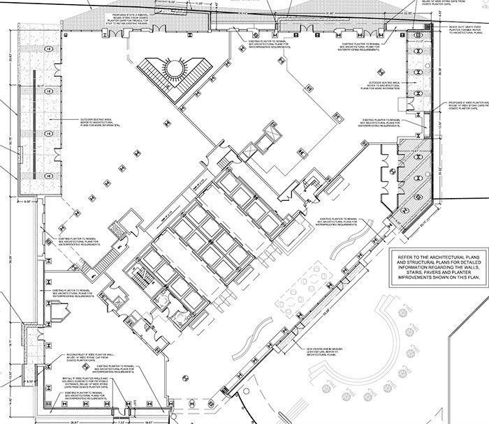 bank-of-america-plaza-renovation-site-plan