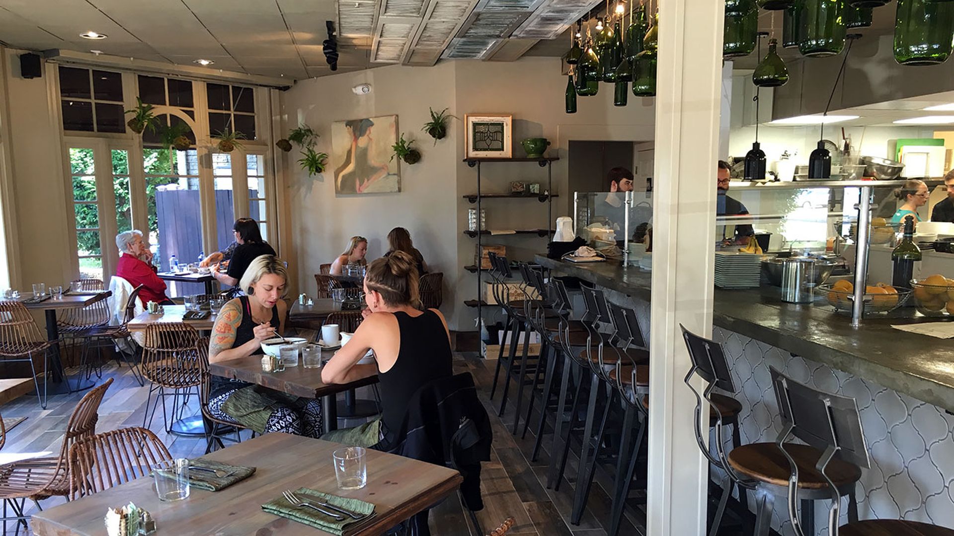 Fern now open in Dilworth. Go inside and view this vegetarian