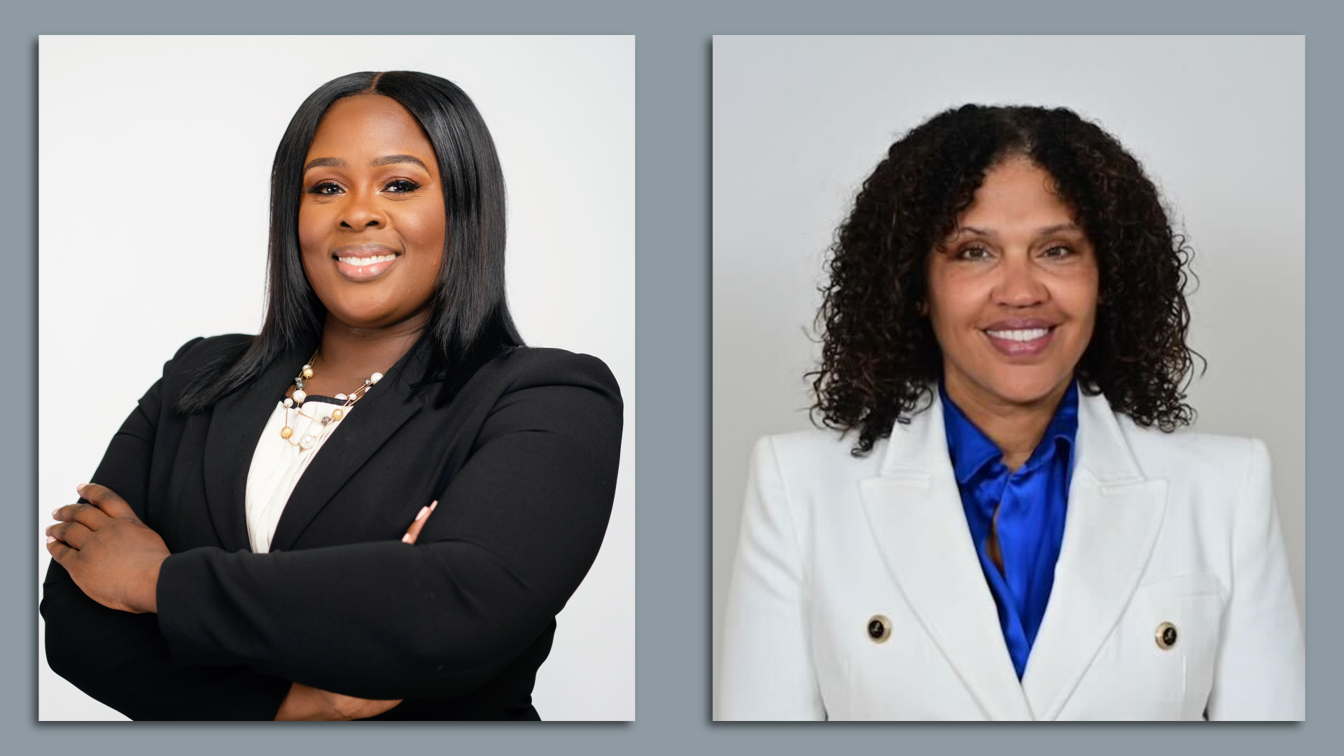 Eshe Collins and Nicole Evans Jones
