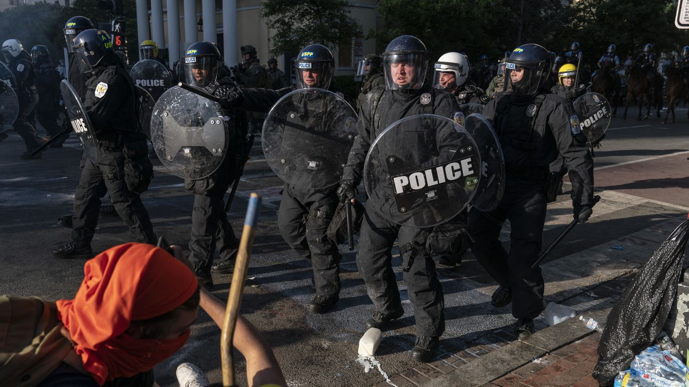 Cops in Dallas and D.C. trap protesters en masse