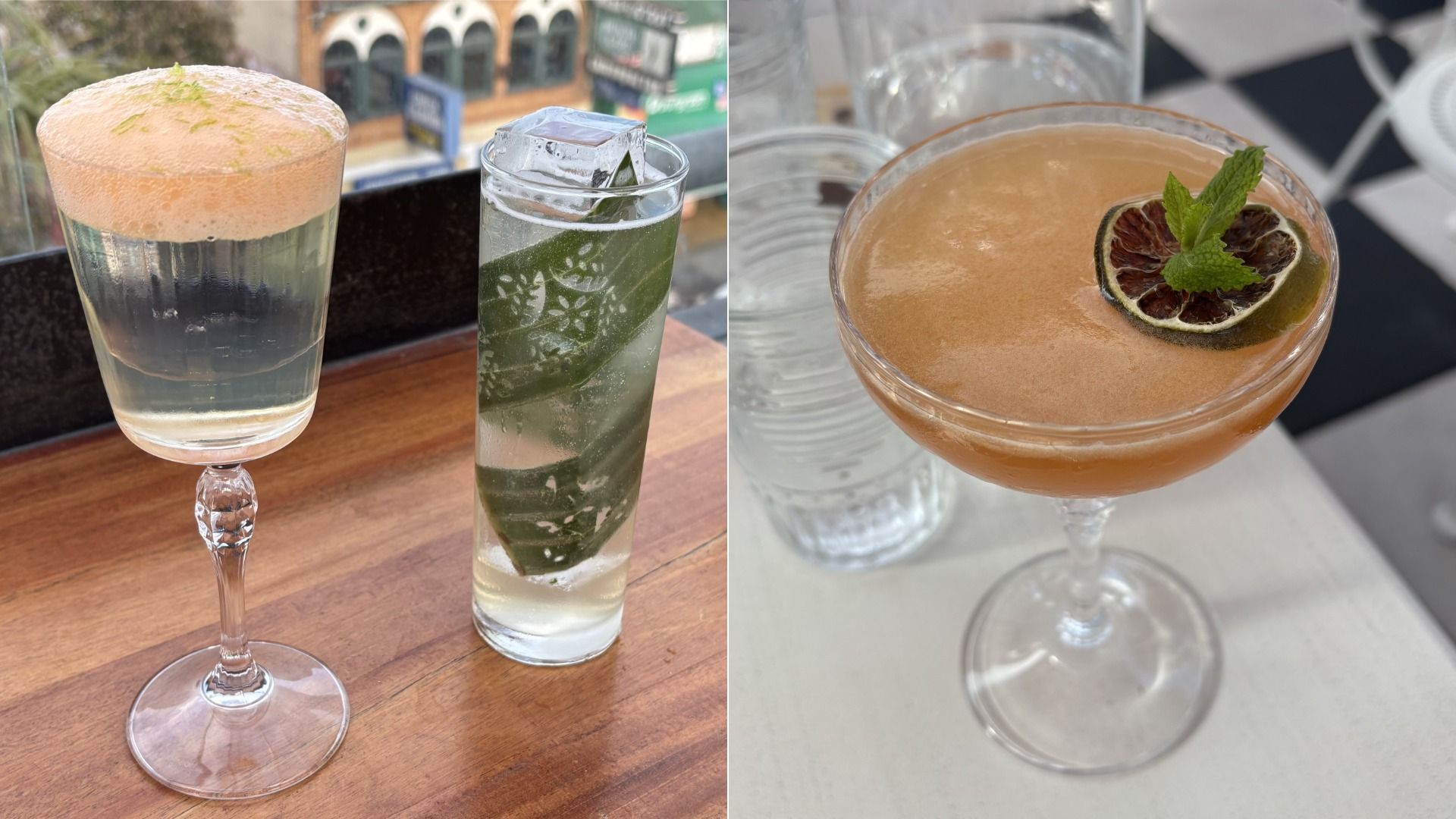 Cocktails from Cubita are pictured.