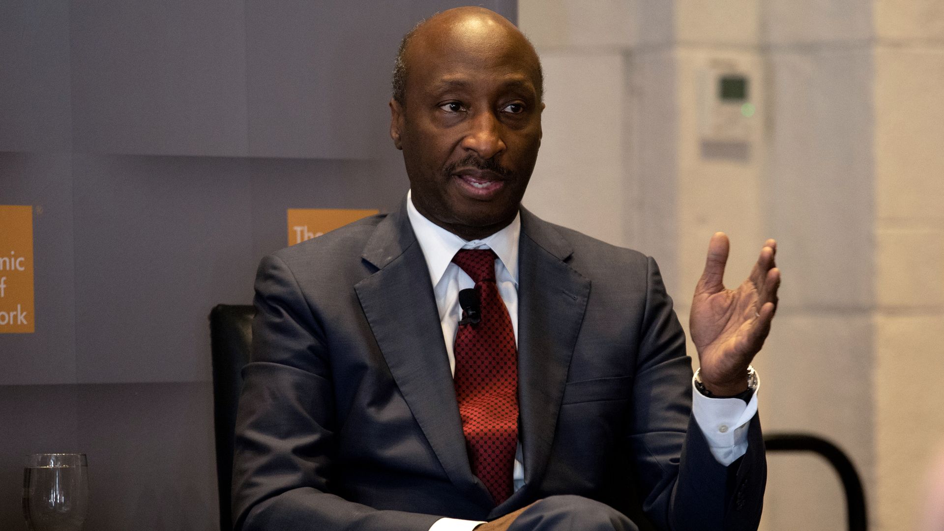 Merck CEO Ken Frazier during an interview at the Economic Club of New York