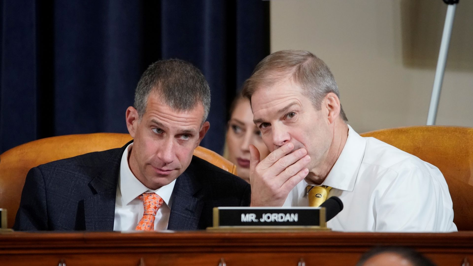 Jim Jordan with Republican counsel Steve Castor