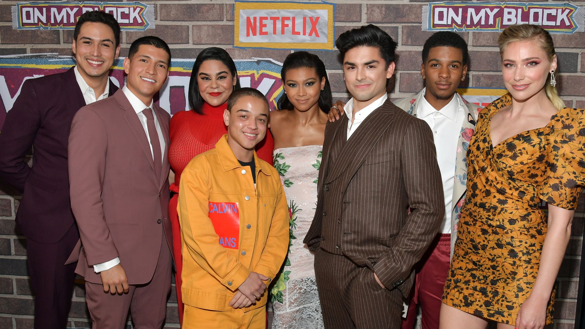 The cast of "On my block."