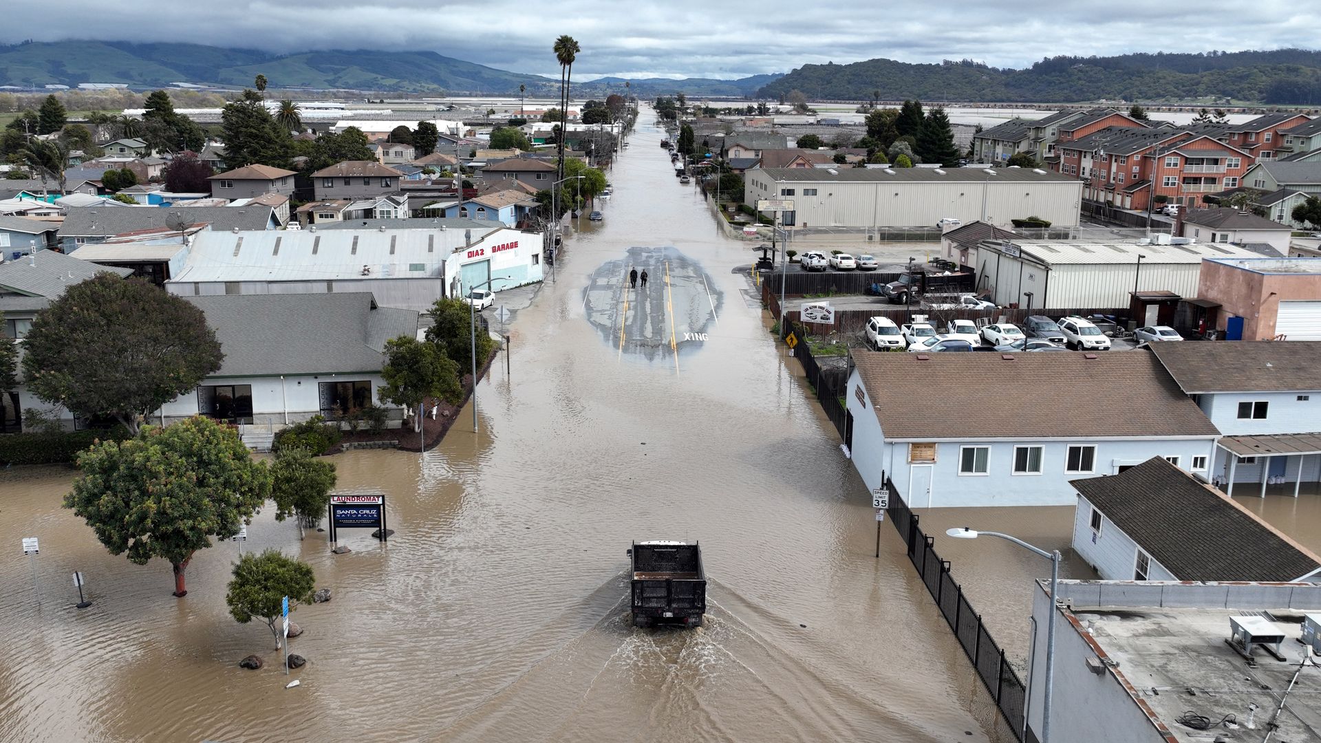 In photos Atmospheric river floods stormravaged California I Know