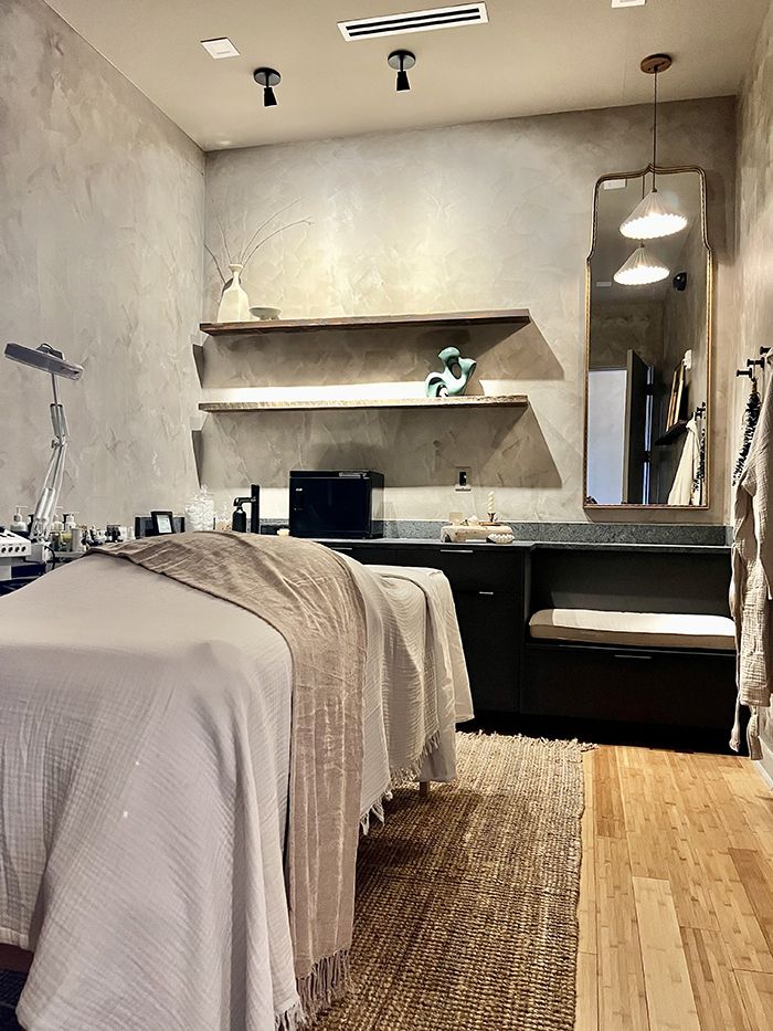 the spa at selenite treatment room