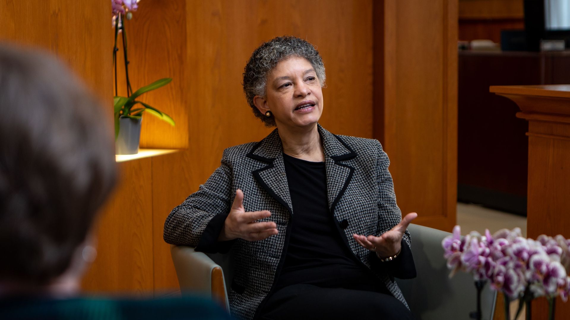 Susan M. Collins, president of the Federal Reserve Bank of Boston