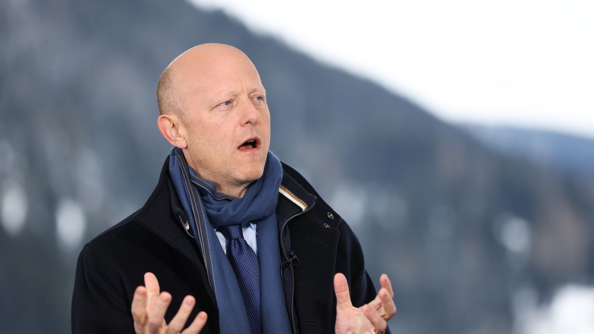 Jeremy Allaire, chief executive of Circle Internet Financial Inc., during the World Economic Forum (WEF) in Davos, Switzerland, on 2023. Photo: Hollie Adams/Getty.