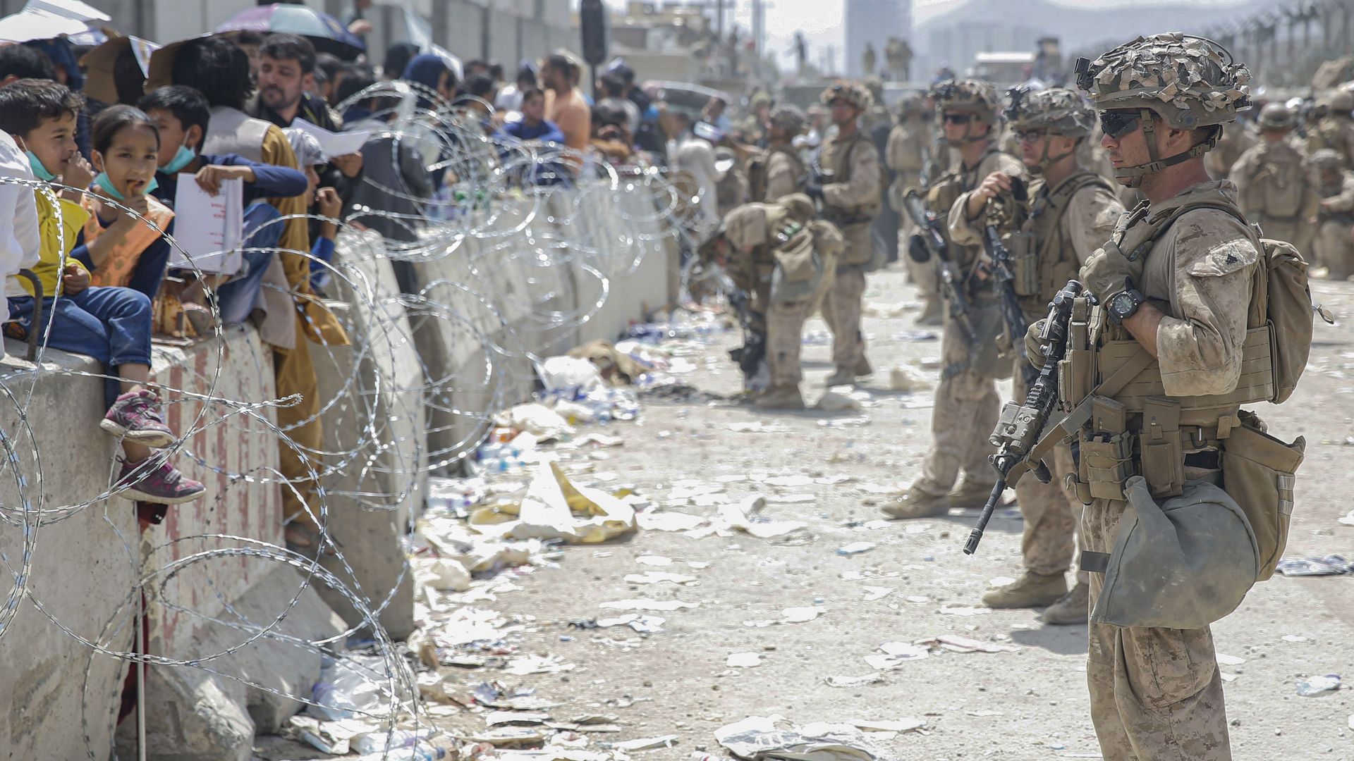 Picture of U.S troops