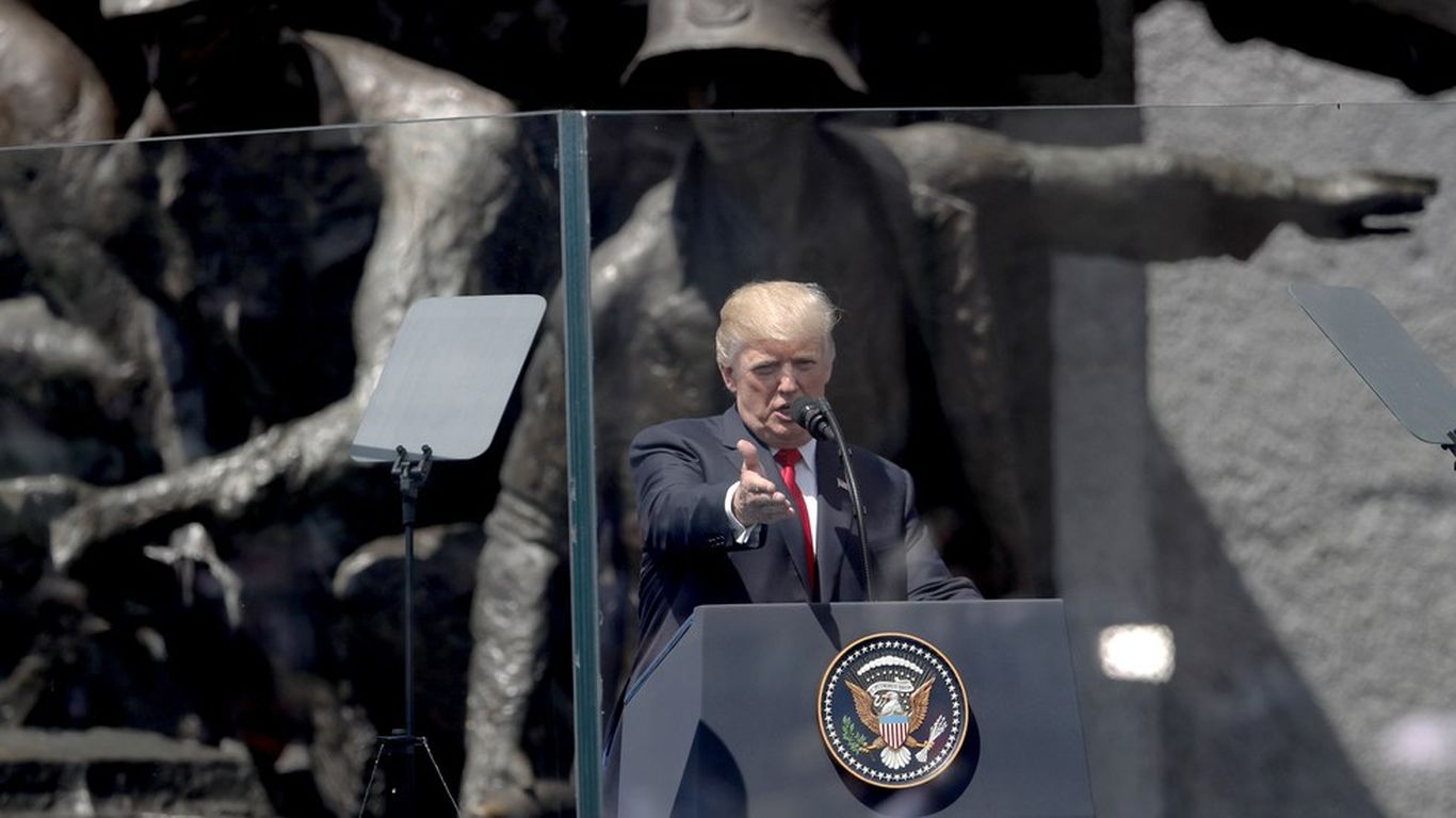 In Warsaw, Trump Vows To Lead "fight For The West"