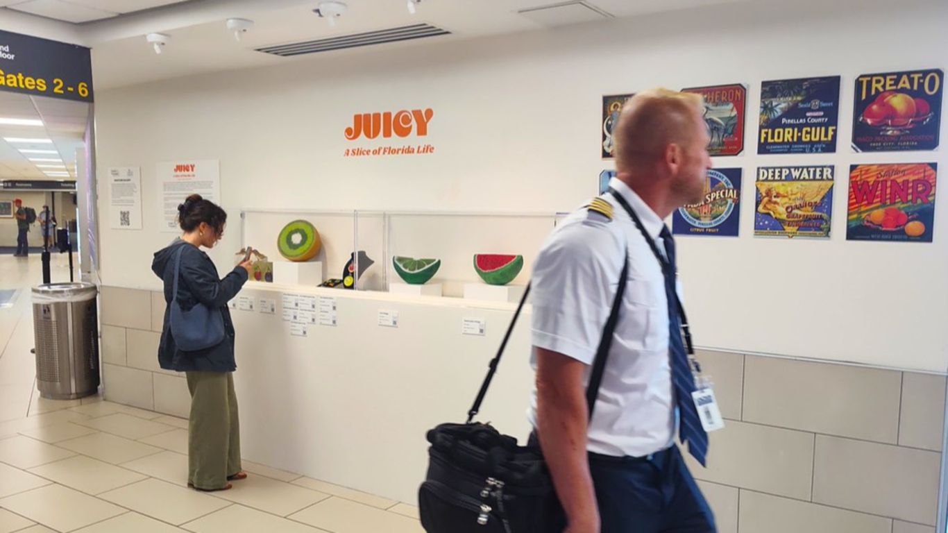 Florida citrus exhibit opens at St. Pete-Clearwater International