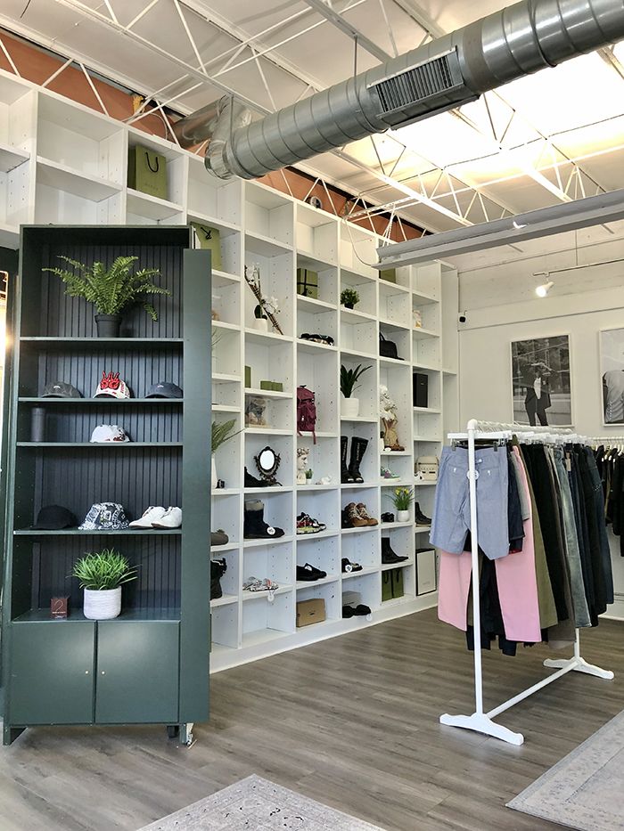 street commerce consignment boutique uptown interior