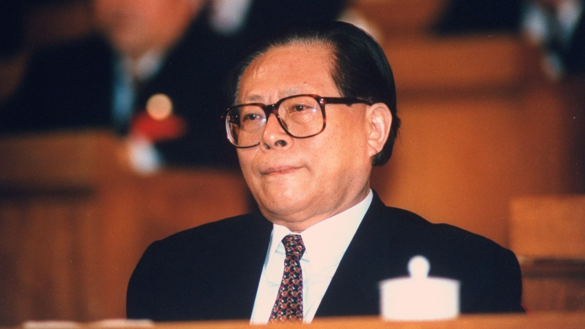 Former Chinese President Jiang Zemin during a meeting in 1994.