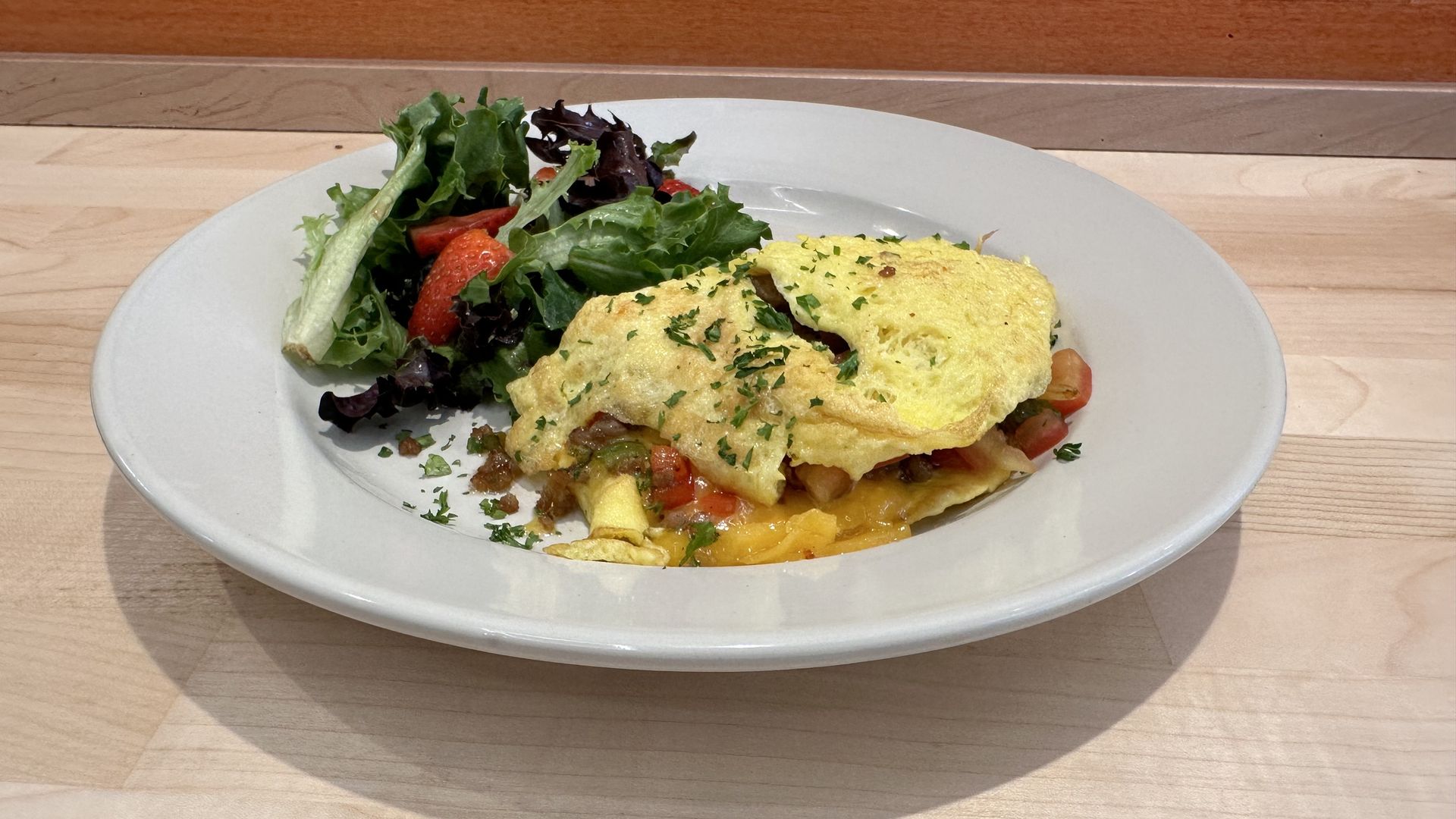 photo of omelet