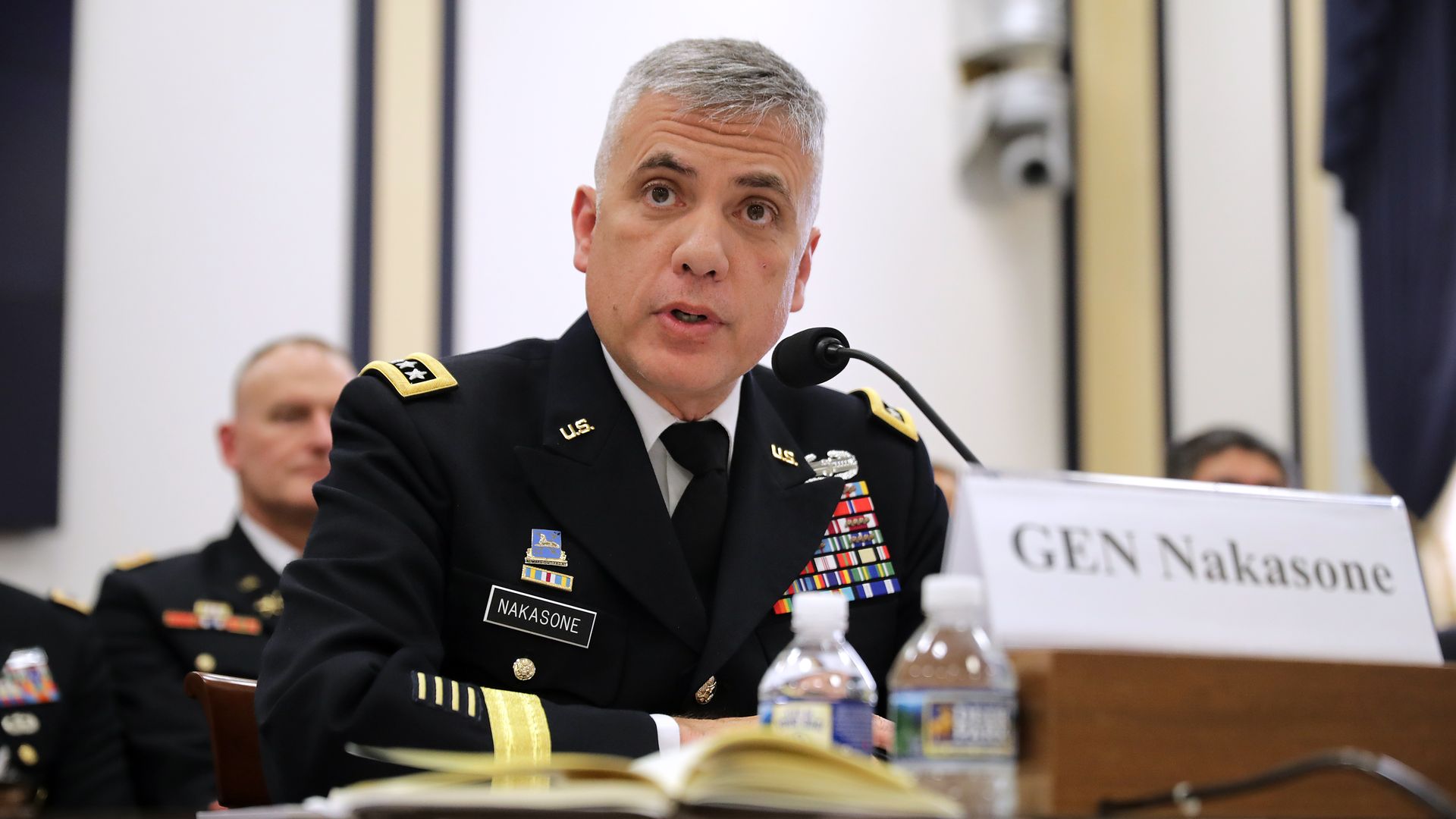 A photo of NSA and Cyber Command chief Paul Nakasone