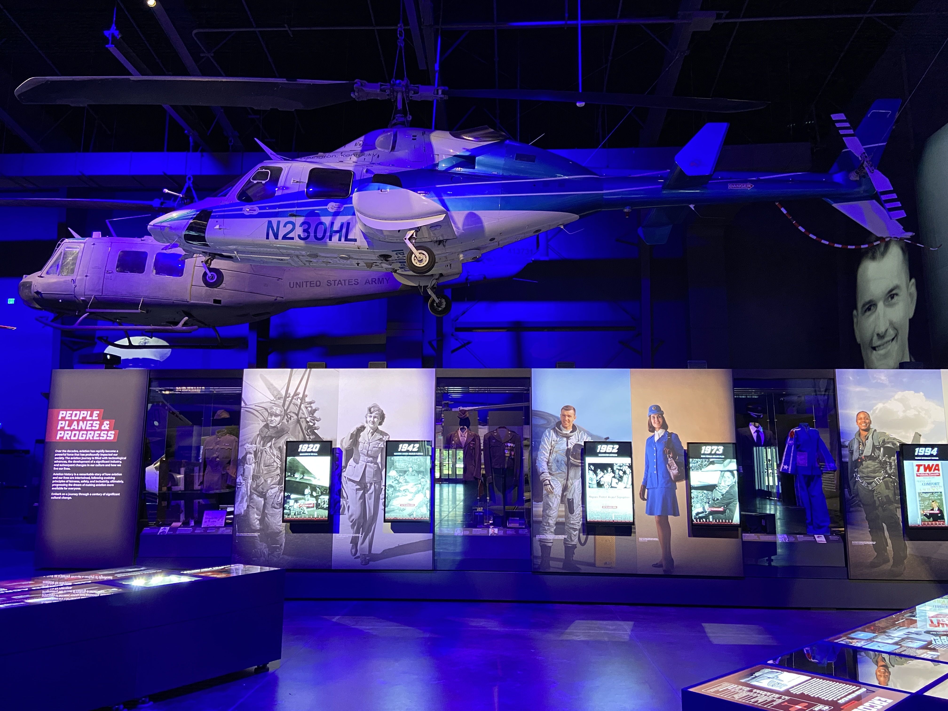Aviation Society section of the Sullenberger Aviation Museum.