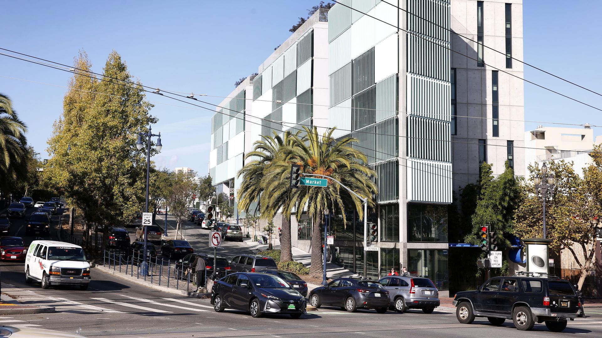 Market and Octavia streets