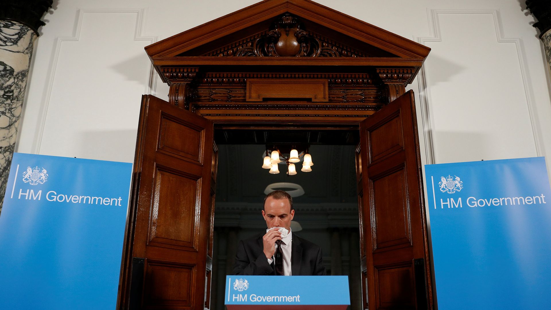 Brexit Secretary Dominic Raab. Photo: Peter Nicholls/AFP/Getty Images