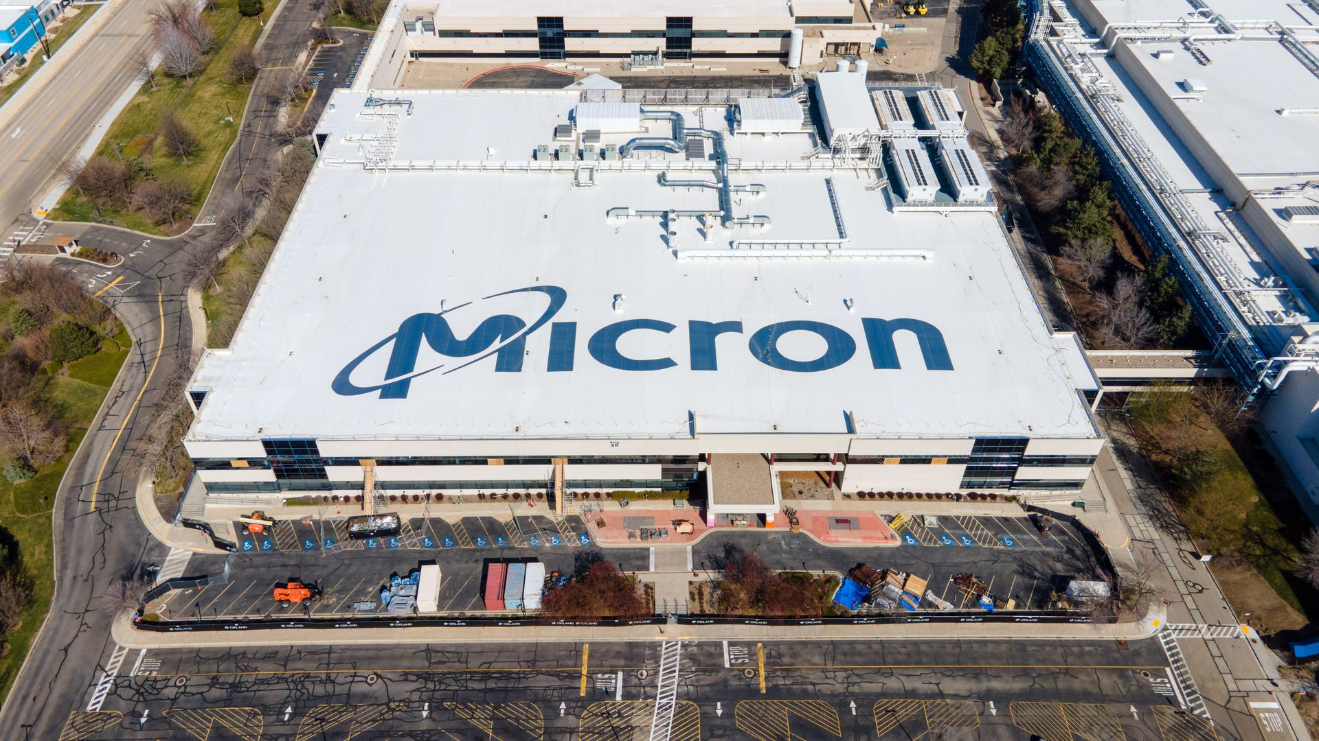 Micron Technology headquarters in Biose, Idaho, U.S.