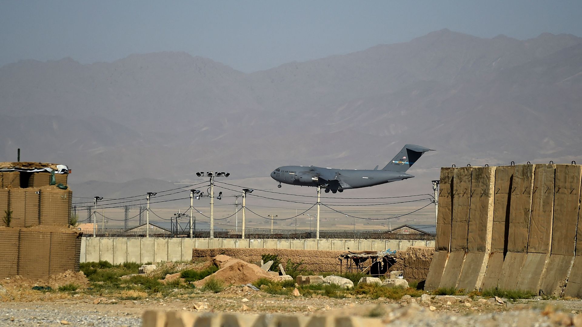 U.S. forces leave Bagram Air Base in Afghanistan after nearly 20 years - Axios